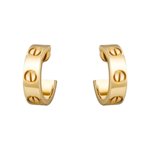 Cartier Love earrings