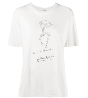 SAINT LAURENT プリント Tシャツ