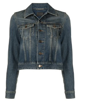SAINT LAURENT フェイデッド デニムジャケット