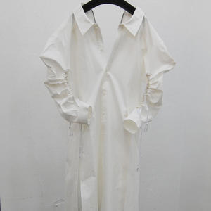 SHIROMA Cord lock shirt dress