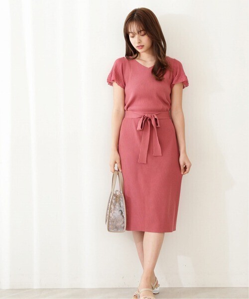 PROPORTION BODY DRESSING アイレットスリーブセットアップ