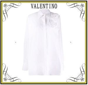 VALENTINO 【VALENTINO】ローズ ブロッサム コットンポプリン シャツ (VALENTINO/ブラウス・シャツ) BAB2K55A6【BUYMA】