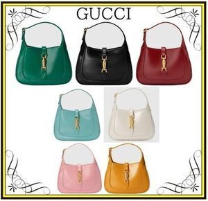 GUCCI 【GUCCI】ジャッキー 1961 ミニ ホーボーバッグ (GUCCI/ハンドバッグ) 637091 10O0G 4933 637091 10O0G 5815 637091 10O0G 1000【BUYMA】