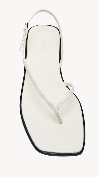 THE Row Constance Flat Sandal レザー