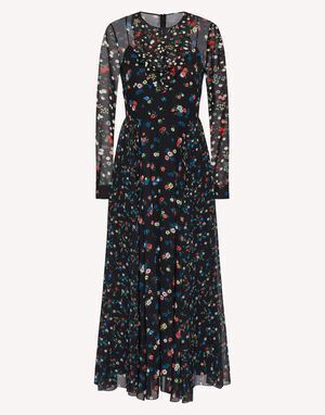 RED VALENTINO ドレス モスリン DELICATE FLOWERSプリント