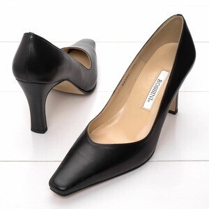 rev k shop 【ROSSINI】Vカットの8cmヒールのきれいなパンプス/ヒール8cm