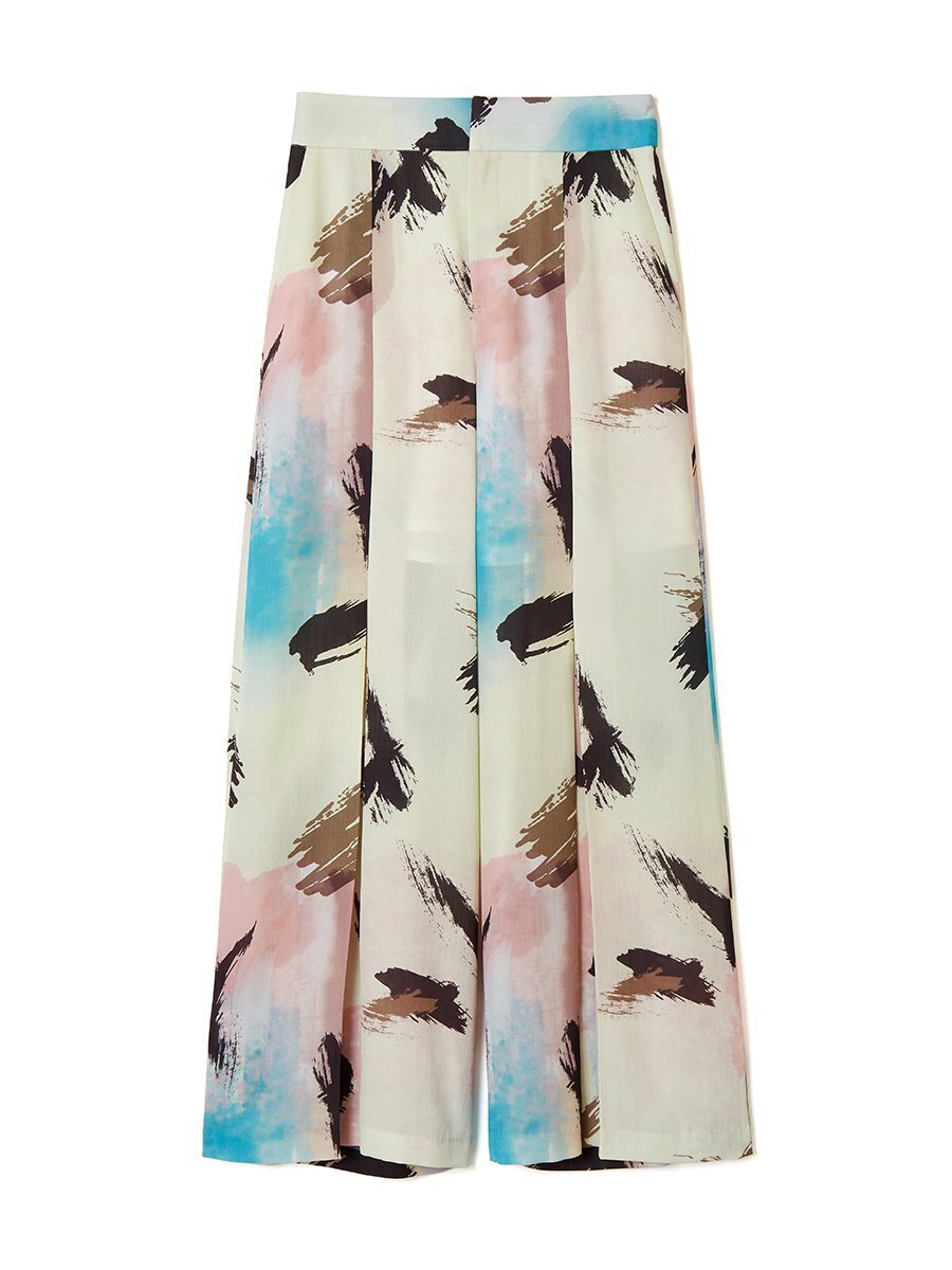 jancidium ART PRINT TROUSERS / PINK