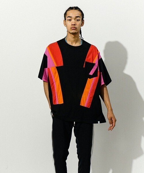 FACETASM NYLON POCKET TEE