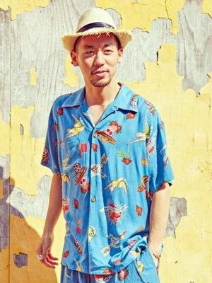 チャイハネ メキシカン柄MEN'Sアロハシャツ