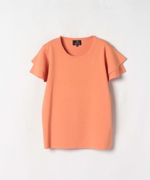 LANVIN COLLECTION ティアードスリーブニット