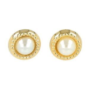 お世話や ノンホールピアス パール カボション