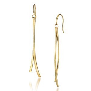 STAR JEWELRY SWING PIERCED EARRINGS