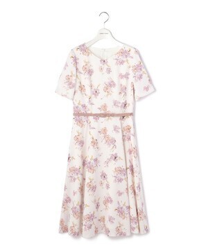 LAISSE PASSE フローラルプリントワンピース