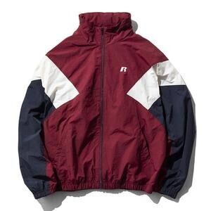 Russell Athletic フードトラックジャケット