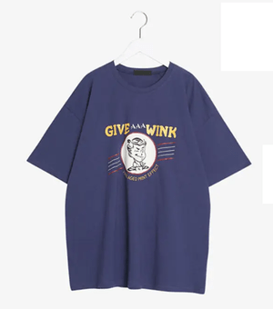 3rd Spring SONYUNARAGIVEWINKロゴTシャツ