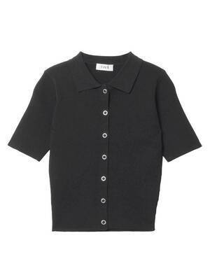 EVRIS リブタイトポロニットTOPS