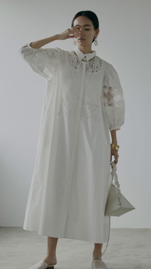 AMERI ANTOINETTE LACE DRESS
