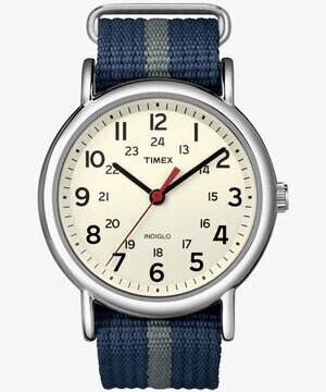 TIMEX ウィークエンダー セントラルパーク ブルー/グレー