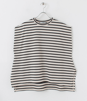 MANON FRENCH SLEEVE BORDER T-SHIRTS