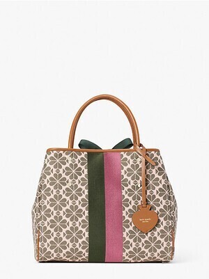 kate spade new york everything spade flower jacquard medium tote