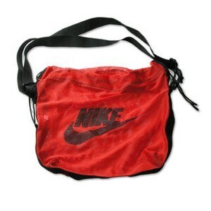 NIKE メッシュボールパック(オレンジ×ブラック)