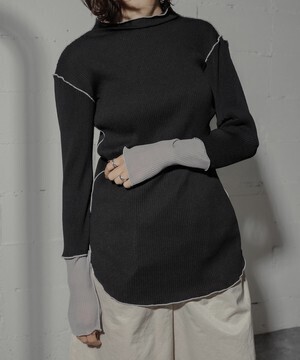 ANOGH SHEER SLEEB MELLOW TOPS