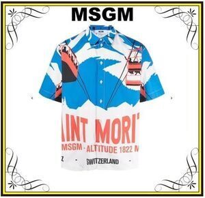 MSGM 【MSGM】プリント シャツ (MSGM/シャツ) 3140ME19X217515【BUYMA】