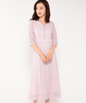 MISCH MASCH 縦レースワンピース