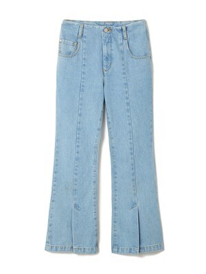 soduk center slit denim / blue