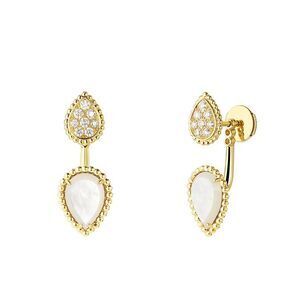 BOUCHERON セルパンボエム 2モチーフ シングル スタッズイヤリング