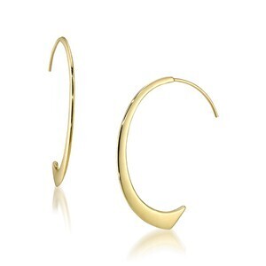 STAR JEWELRY K10 ピアス GOLD HOOP PIERCED EARRINGS