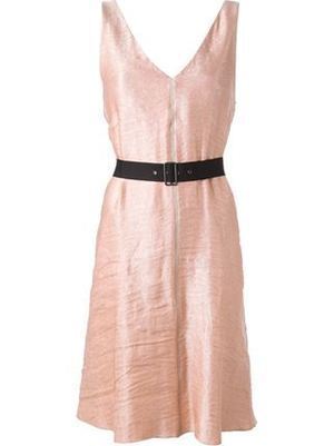 LANVIN Hängekleid mit V-Ausschnitt