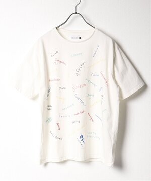 CAL O LINE EMBROIDERY－T－SHIRT