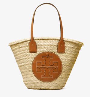 Tory Burch エラ ストロー スモール バスケット トート
