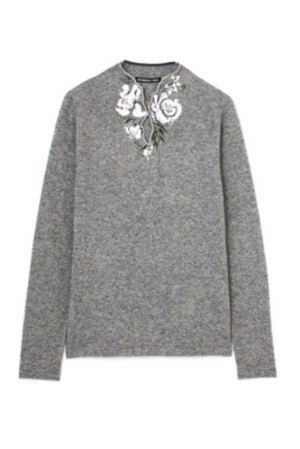 VIVIENNE TAM Flower Embニット