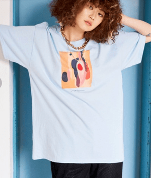 MAISON SPECIAL メルティドローイングTシャツ