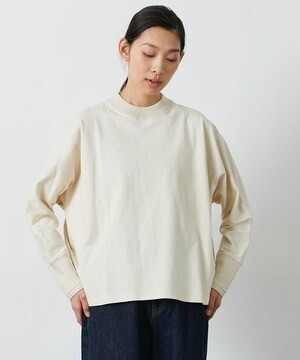 LOISIR モックネックカットソー