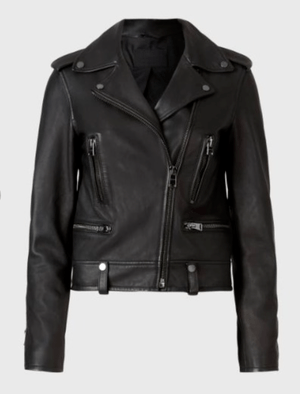 ALLSAINTS LINDELL LEATHER BIKER JACKET