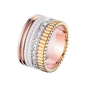 BOUCHERON quatre white edition キャトル ホワイト ダイヤモンド リング ラージ