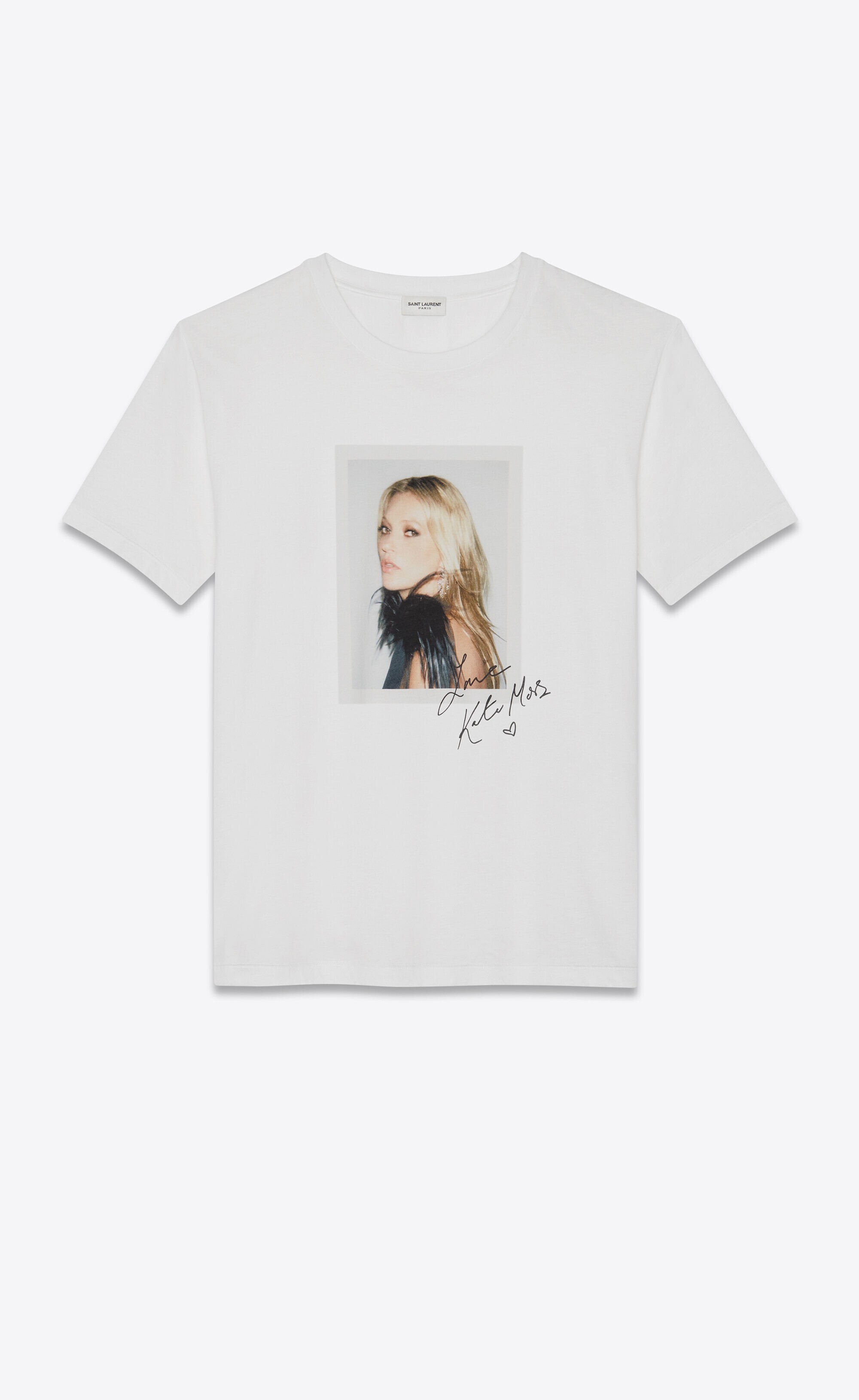 SAINT LAURENT KATE MOSS T-SHIRT