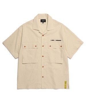 LIBERE LINEN COLLAGE SHIRT