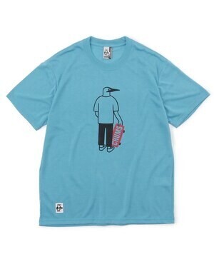 CHUMS スケートボーディングブービードライTシャツ