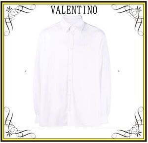 VALENTINO 【VALENTINO】VLTNタグ ジャージーシャツ (VALENTINO/シャツ) VCIK057G0【BUYMA】