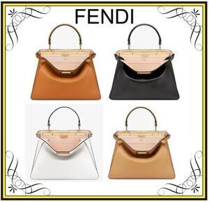 FENDI 【FENDI】PEEKABOO　I SEEU　ミディアムバッグ (FENDI/ハンドバッグ) 8BN321A6V3F1D48【BUYMA】