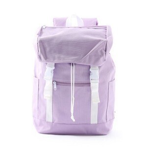 WEGO 缶バッジ付キフラップリュック