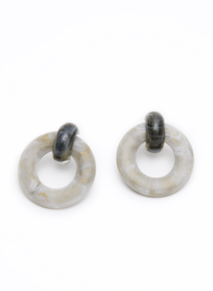 ROOM grace matte circle pierce