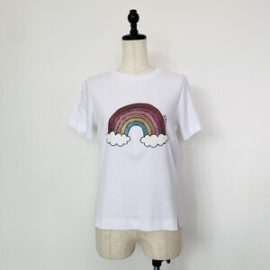 DOUBLE STANDARD CLOTHING レインボースパンコールTシャツ