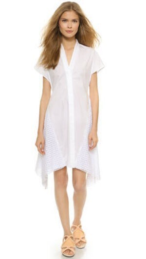 3.1 Phillip Lim Kimono Wrap Shirt Dress