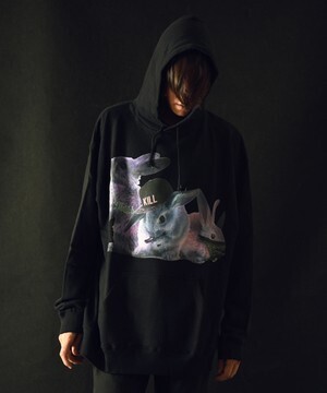 MILK BOY RIOT RABBITS パーカー