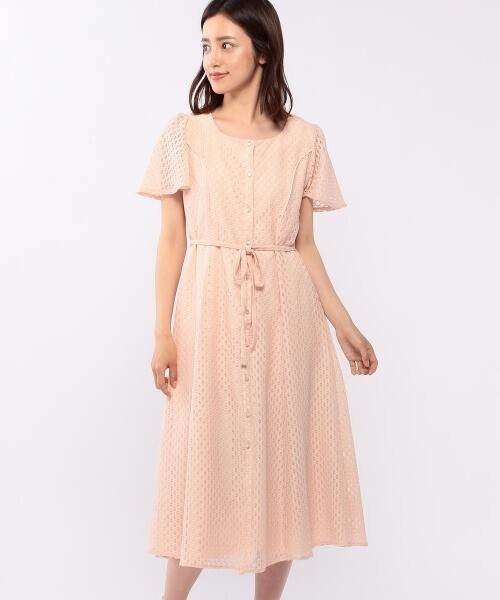 MISCH MASCH 綿タッチレースワンピース
